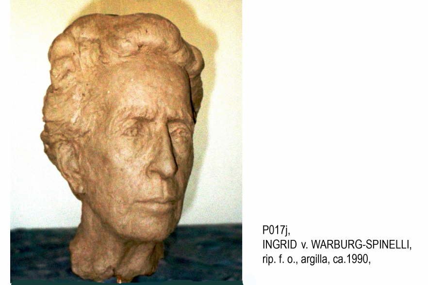 2151a-50P017j INGRID WARBURG SPINELLI 33x20x23 Ton ca90