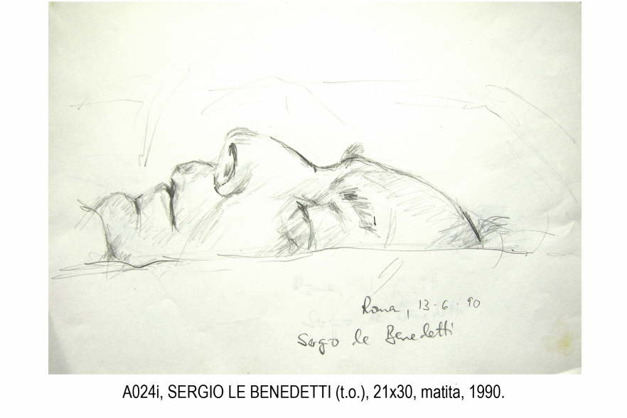 3120a-50A024i SERGIO LE BENEDETTI 21x30 Stift 1990